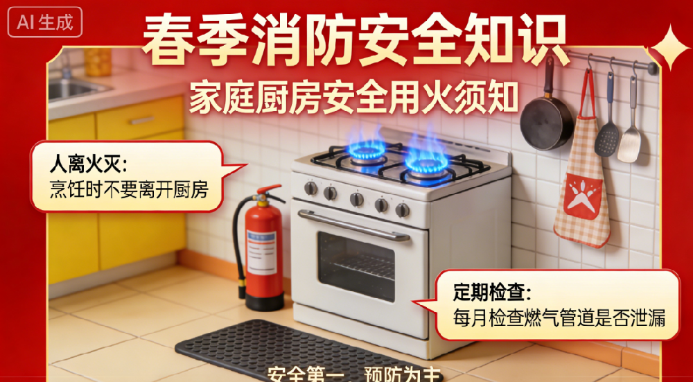 春季防火莫大意，这份消防安全知识请查收~